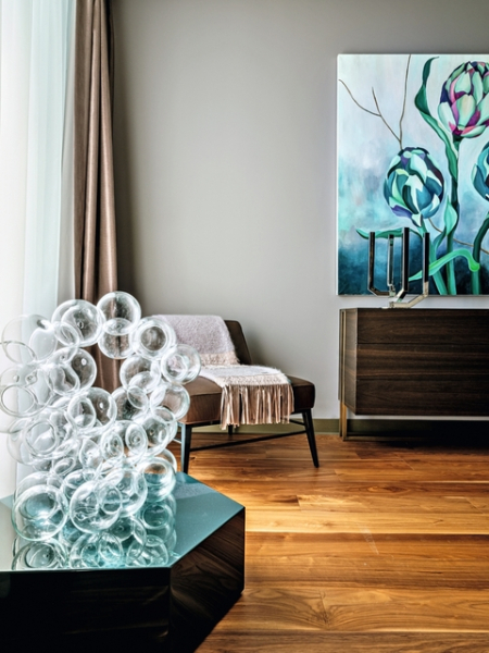 Квартира как загородный дом: современный интерьер для семьи