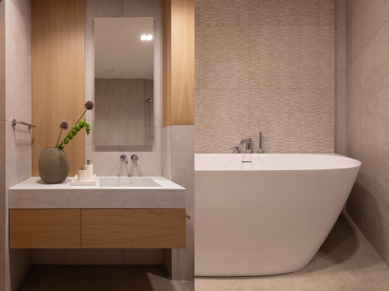 Современный минимализм с акцентом на тактильность