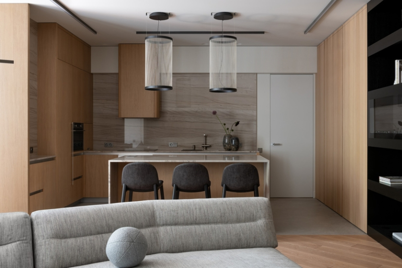 Современный минимализм с акцентом на тактильность