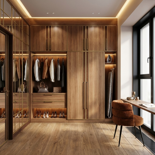 Стильная и функциональная гардеробная: 5 идей, как ее оформить