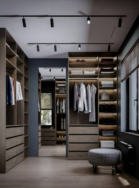 Стильная и функциональная гардеробная: 5 идей, как ее оформить