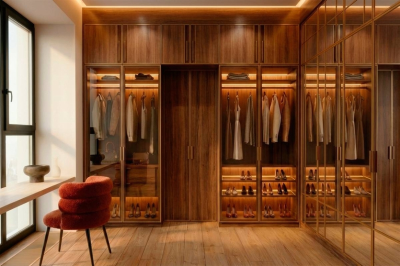 Стильная и функциональная гардеробная: 5 идей, как ее оформить