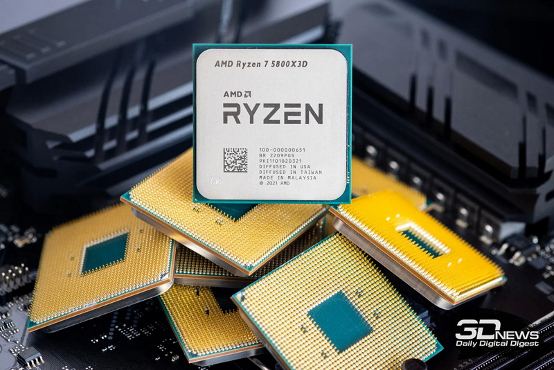 AMD пришлось заново разработать Ryzen 7 5800X3D ради его возвращения на рынок