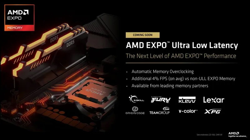 AMD раскрыла детали EXPO ULL — бесплатный прирост FPS оказался проще, чем ожидалось