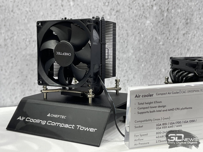Chieftec на Computex 2026: практичные корпуса, новые кулеры и мощные блоки питания