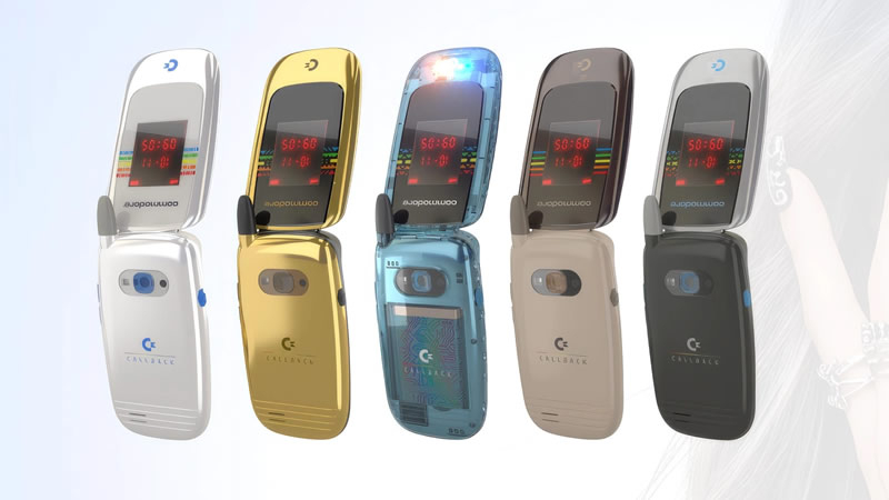 Commodore удешевит кнопочный смартфон Callback 8020 на 0 с помощью б/у памяти