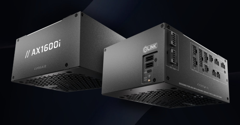 Corsair показала прозрачный блок питания HX1000i Shift Crystal