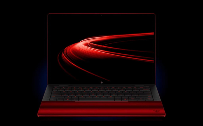HP и Ferrari выпустили ярко красный ноутбук HP Limited Edition Scuderia Ferrari AI PC за 99