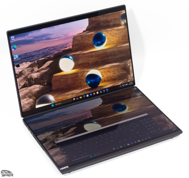 Обзор ноутбука ASUS Zenbook Duo UX8407A (UX8407AA-SN279X) с двумя OLED-экранами