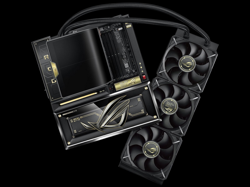 Полный комплект комплектующих и аксессуаров Asus ROG 20th Anniversary Collection Edition оценён в 580 в Китае