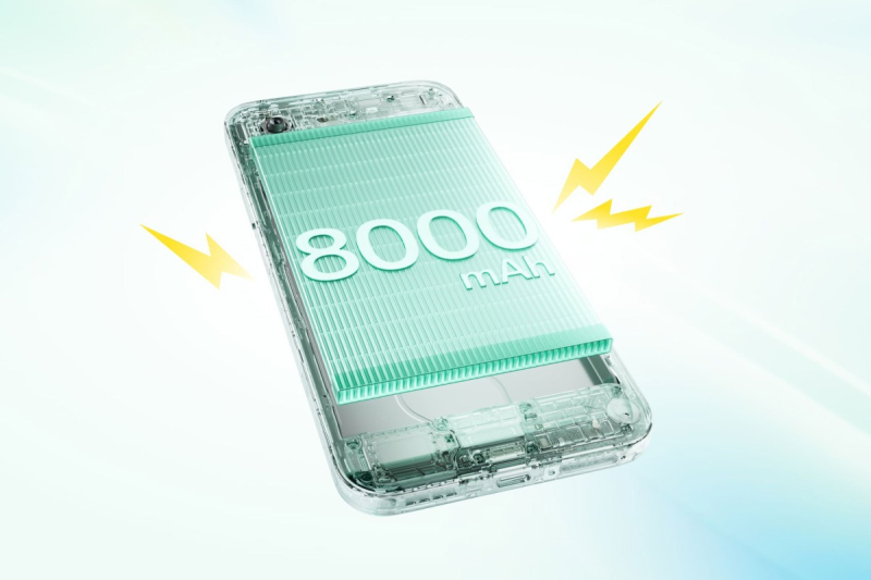 Представлен 240-долларовый смартфон OnePlus N6 с батареей на 8000 мА·ч, Dimensity 6360 Max и 50-Мп камерой