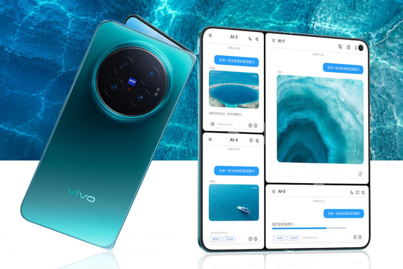 Представлен складной смартфон Vivo X Fold6 с чипом Dimensity 9500, камерами Zeiss и батареей на 7000 мА·ч