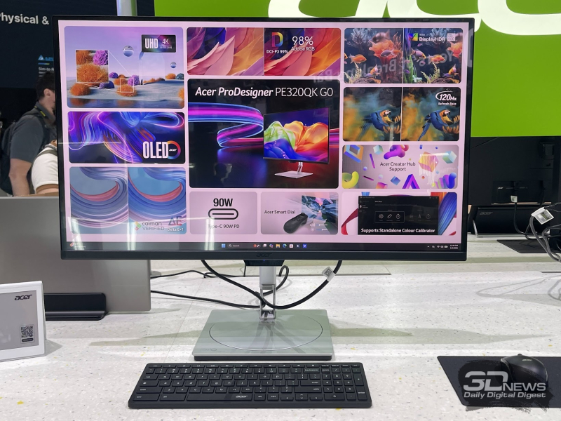Репортаж со стенда Acer на Computex 2026: 50 лет инноваций, умные очки, игровые консоли и устройства нового поколения