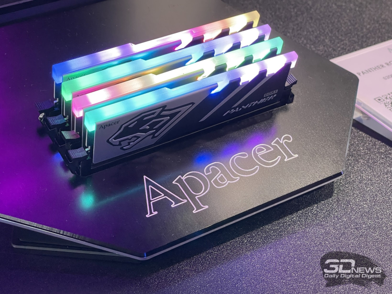 Репортаж со стенда Apacer на Computex 2026: память DDR5-9200, скоростные SSD с вентиляторами и не только
