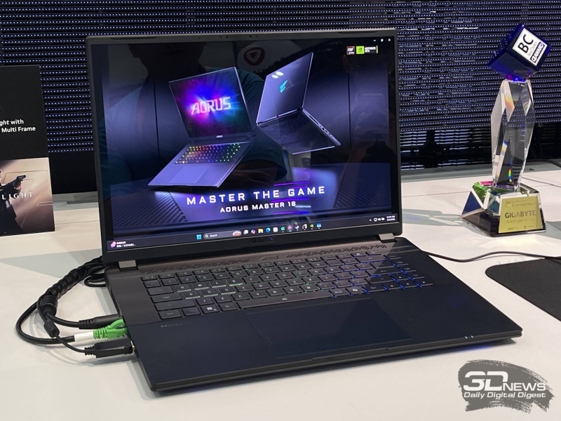Репортаж со стенда GIGABYTE на Computex 2026: игровые ноутбуки и OLED-мониторы нового поколения