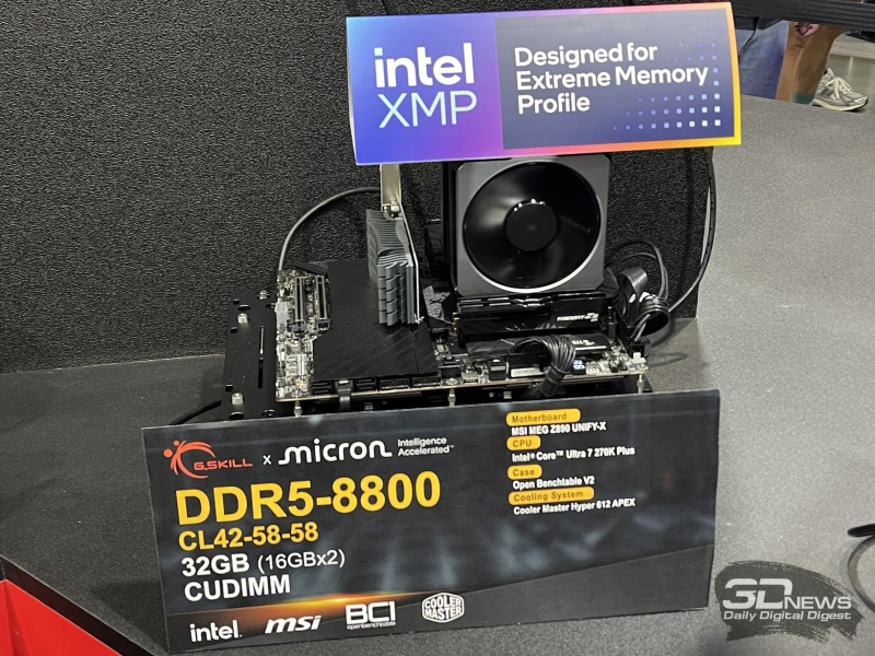 Репортаж со стенда G.Skill на Computex 2026: модули DDR5 будущего с очень низкими задержками, высокой скоростью и объёмом до 512 Гбайт