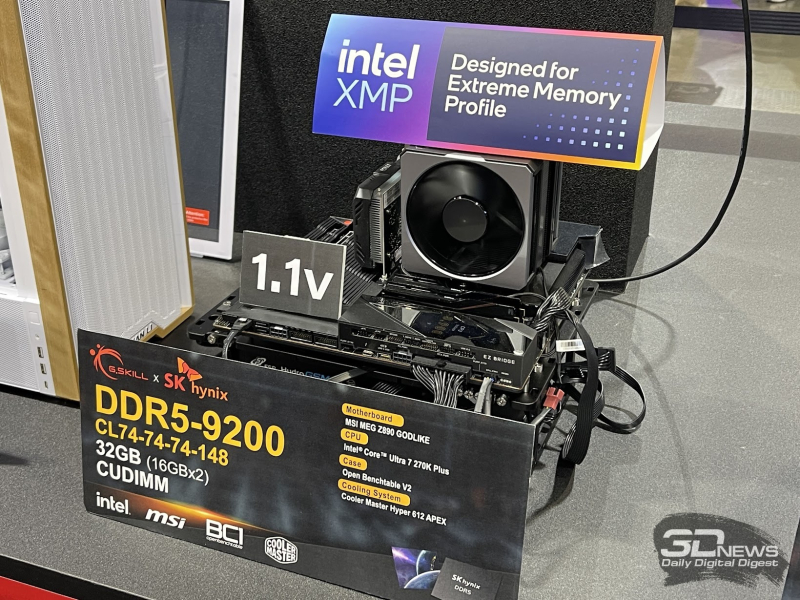 Репортаж со стенда G.Skill на Computex 2026: модули DDR5 будущего с очень низкими задержками, высокой скоростью и объёмом до 512 Гбайт