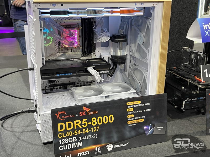 Репортаж со стенда G.Skill на Computex 2026: модули DDR5 будущего с очень низкими задержками, высокой скоростью и объёмом до 512 Гбайт