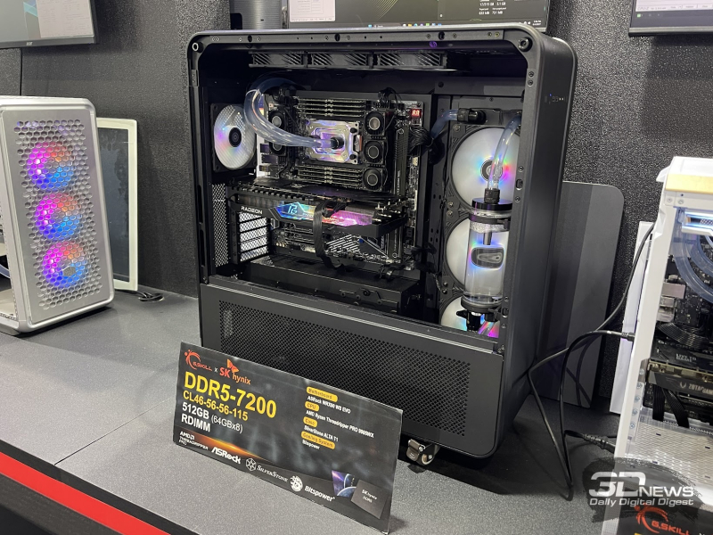 Репортаж со стенда G.Skill на Computex 2026: модули DDR5 будущего с очень низкими задержками, высокой скоростью и объёмом до 512 Гбайт