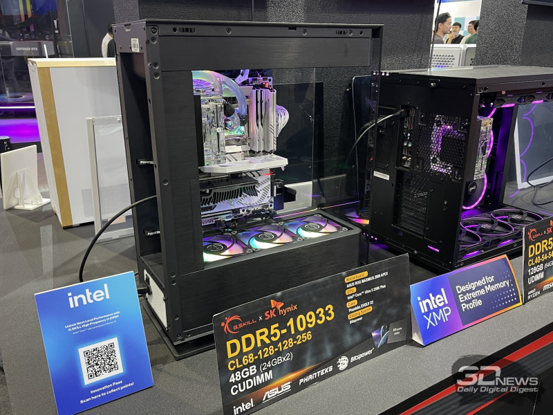 Репортаж со стенда G.Skill на Computex 2026: модули DDR5 будущего с очень низкими задержками, высокой скоростью и объёмом до 512 Гбайт