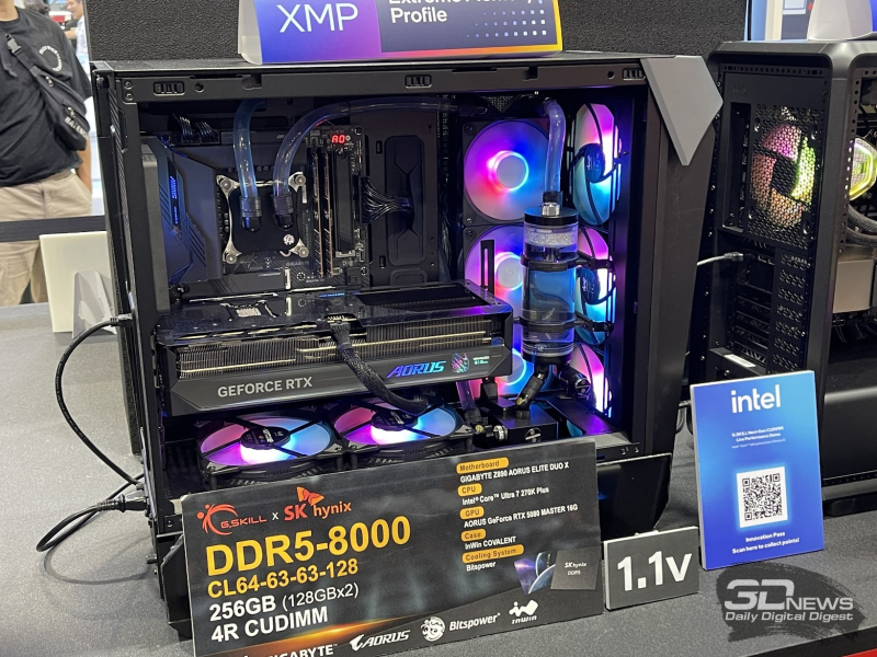 Репортаж со стенда G.Skill на Computex 2026: модули DDR5 будущего с очень низкими задержками, высокой скоростью и объёмом до 512 Гбайт