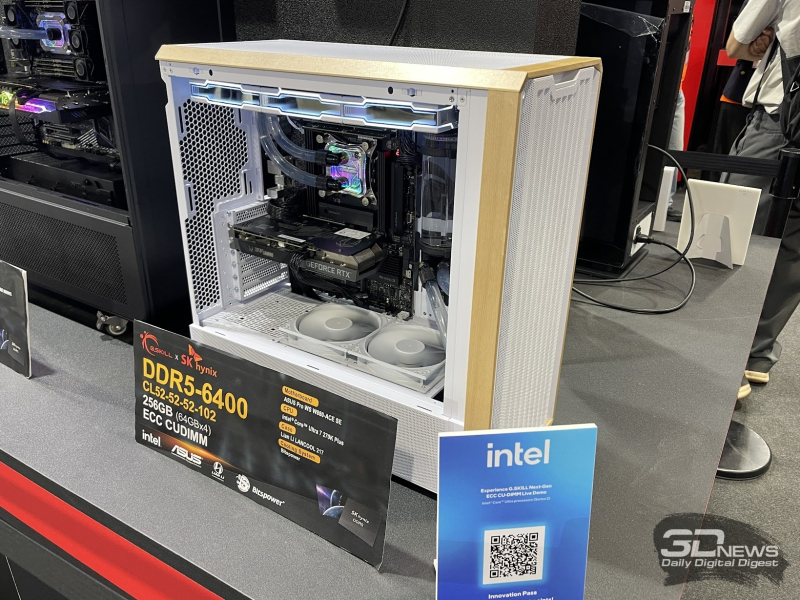 Репортаж со стенда G.Skill на Computex 2026: модули DDR5 будущего с очень низкими задержками, высокой скоростью и объёмом до 512 Гбайт