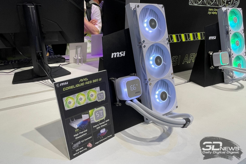 Репортаж со стенда MSI на Computex 2026: материнские платы, уникальные видеокарты, СЖО, корпуса и блоки питания