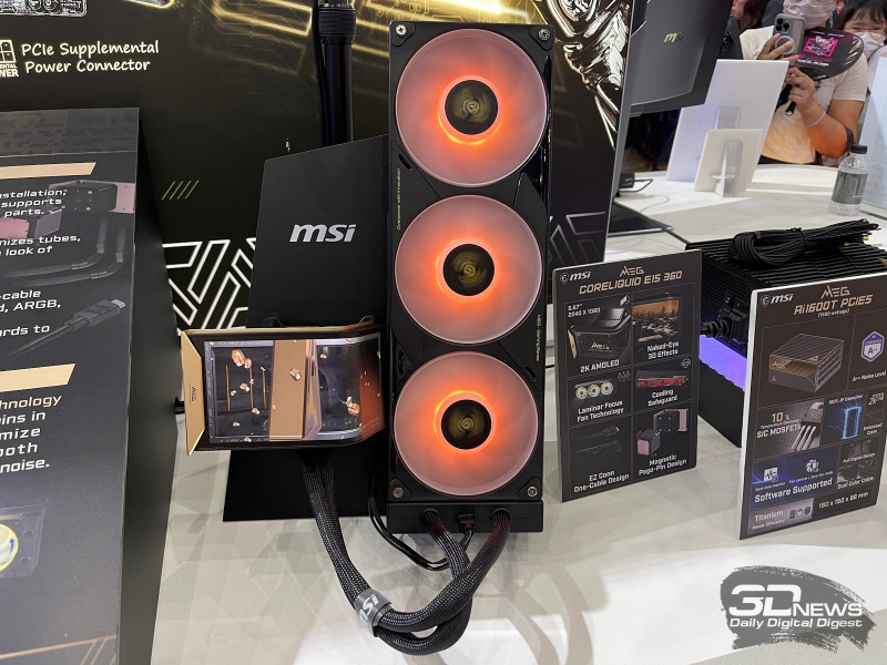 Репортаж со стенда MSI на Computex 2026: материнские платы, уникальные видеокарты, СЖО, корпуса и блоки питания