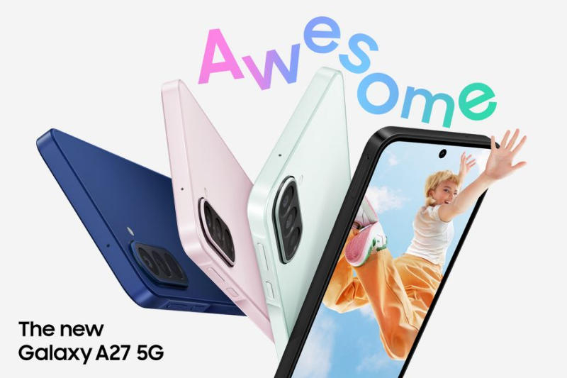 Samsung представила Galaxy A27 5G — недорогой смартфон с ИИ и шестью годами обновлений Android