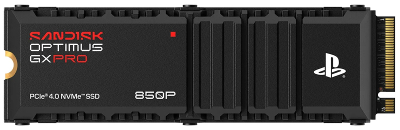 Sandisk оценила SSD Optimus GX PRO 850P ёмкостью 8 Тбайт для PS5 почти в пять раз дороже самой консоли
