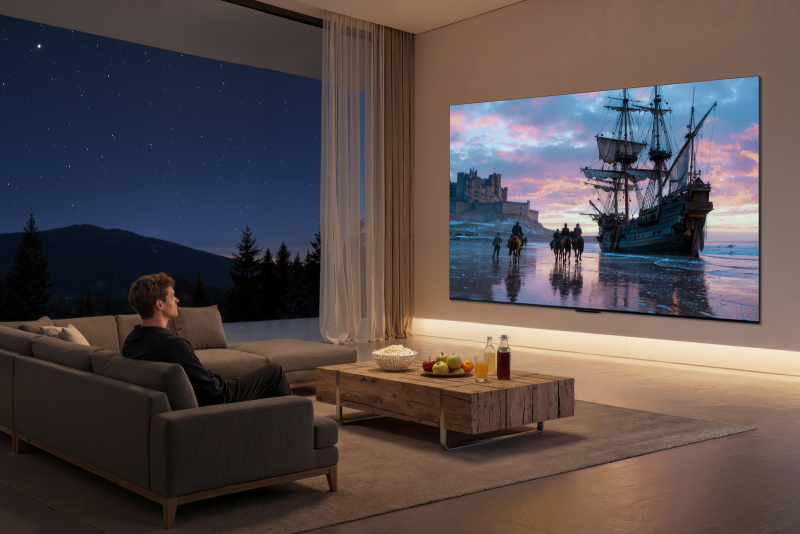Телевизор TCL 75C7L: большой экран, SQD-Mini LED, высокая яркость и ничего лишнего
