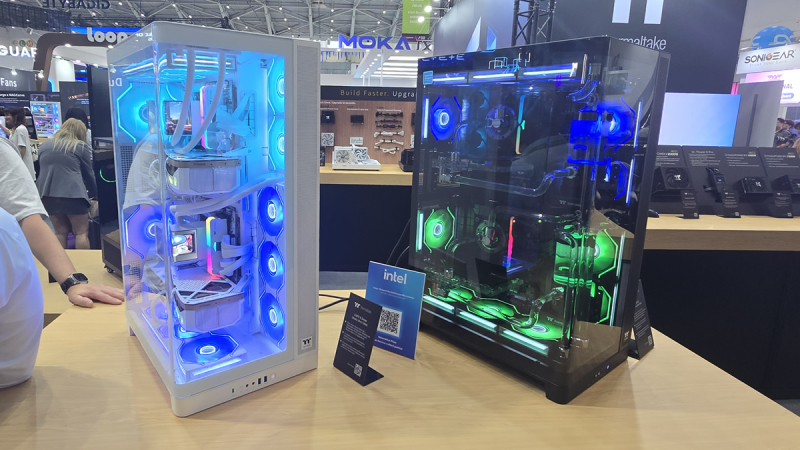Thermaltake показала CAPO X — огромный корпус за 0 для сборки сразу двух игровых ПК