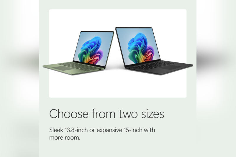 Утечка раскрыла цвета и характеристики Microsoft Surface Laptop 8 на чипах Snapdragon X2