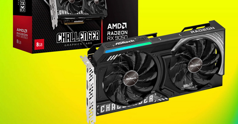 ASRock раньше времени рассекретила бюджетную видеокарту Radeon RX 9050 с 4 или 8 Гбайт памяти