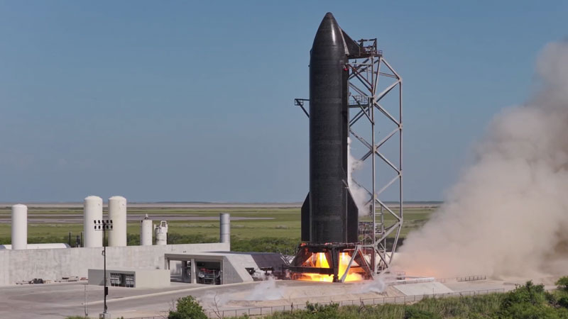 До встречи в августе: Starship зажёг все шесть двигателей при подготовке к 13-му тестовому полёту