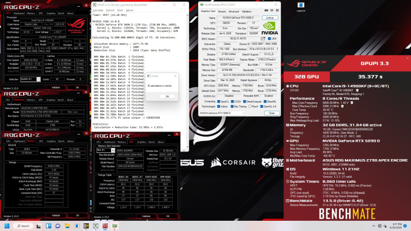 GeForce RTX 5090D стала первой видеокартой Blackwell, чей GPU покорил 4 ГГц