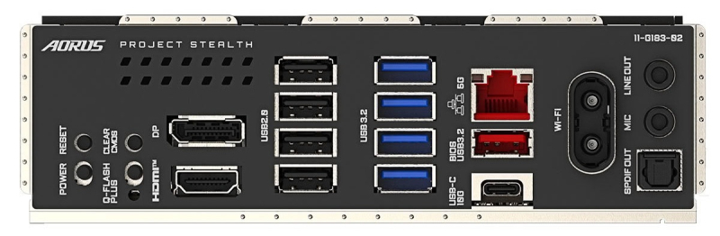 Gigabyte представила компактную плату B850M Aorus Stealth с разъёмами на изнанке