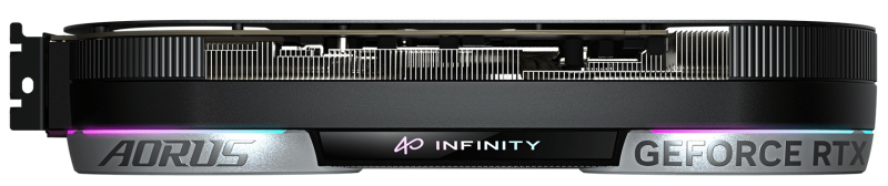 Gigabyte представила видеокарту Aorus GeForce RTX 5070 Infinity с экстравагантным кулером и скрытым питанием