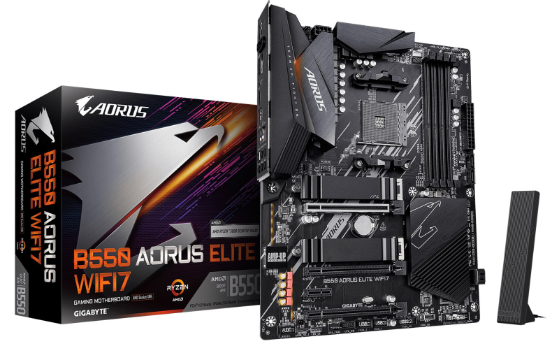 Gigabyte выпустила AM4-плату B550 Aorus Elite с поддержкой Wi-Fi 7