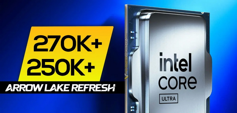 Intel без лишнего шума подняла рекомендованные цены Core Ultra 7 270K Plus и Core Ultra 5 250K Plus