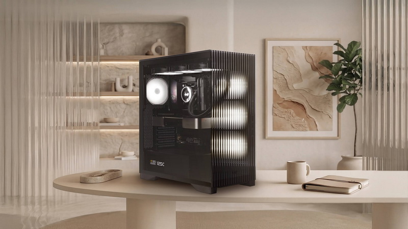 InWin представила корпус L50 Breeze с рифлёной стеклянной передней панелью