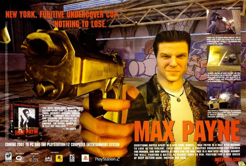 Max Payne исполнилось 25 лет, но разработчики про юбилей забыли