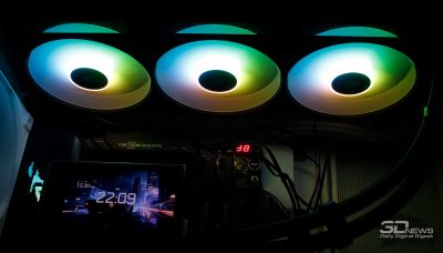 Обзор и тест системы жидкостного охлаждения DeepCool LT360 Vision ARGB с 4,5-дюймовым экраном
