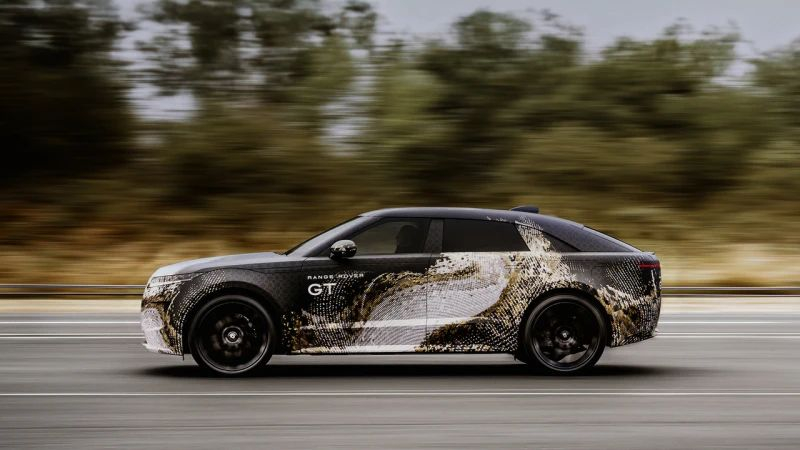 Range Rover GT оказался приземистым электрическим купеобразным кроссовером