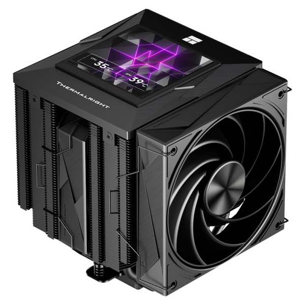 Thermalright выпустила кулер Royal Pretor 130 Vision с 3,95-дюймовым цветным дисплеем