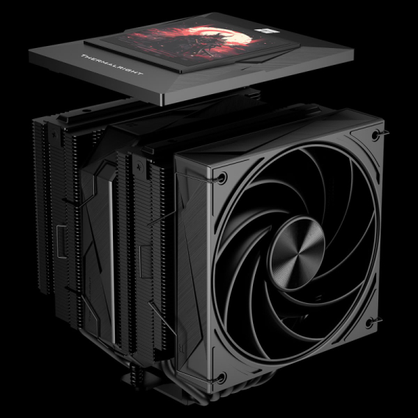 Thermalright выпустила кулер Royal Pretor 130 Vision с 3,95-дюймовым цветным дисплеем