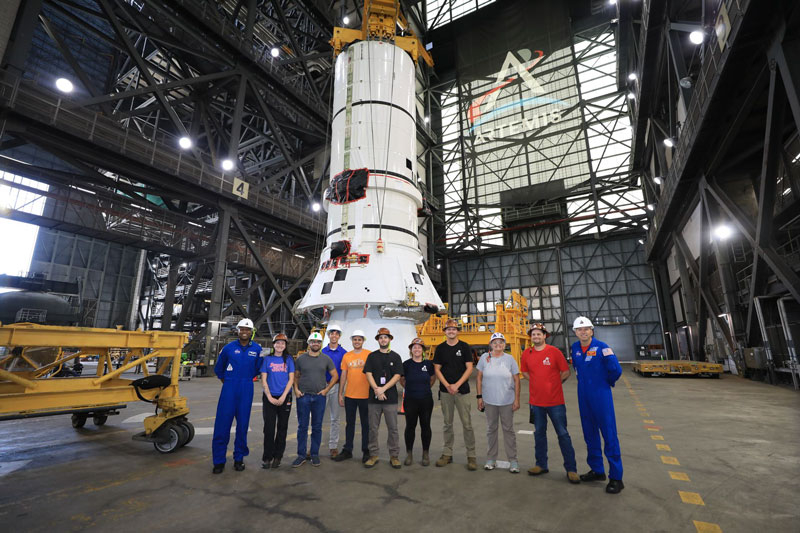 В NASA начали собирать лунную ракету для миссии Artemis III — но до Луны она не долетит