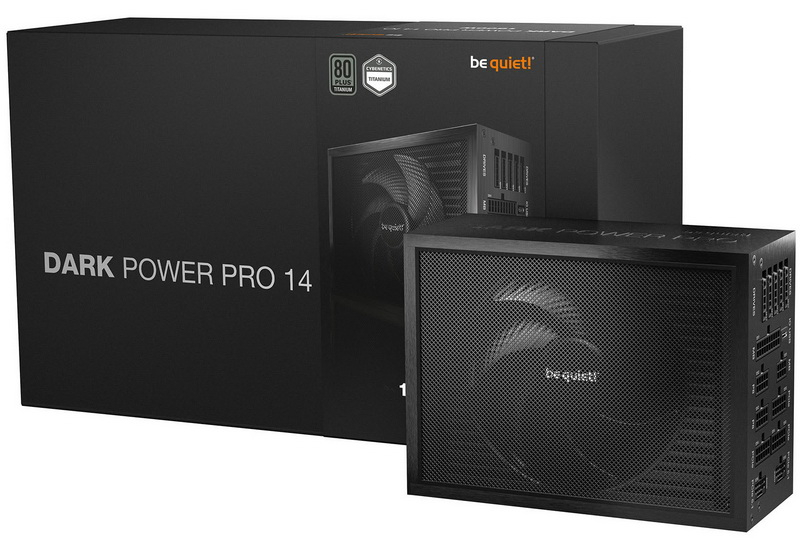Be quiet! представила БП Dark Power Pro 14 IO — до 1600 Вт, ATX 3.1 и PCIe 5.1, поддержка интеллектуального управления и цена от 0
