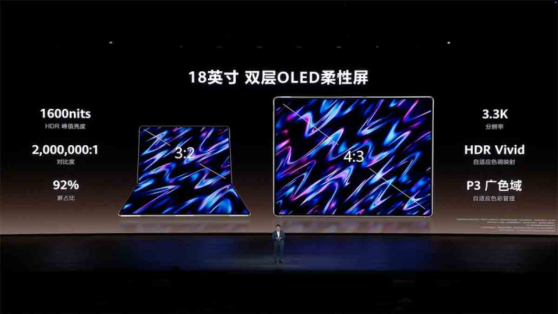 Huawei представила ноутбук со складным экраном MateBook Fold Ultimate Design 2026 с новым процессором и ИИ-функциями