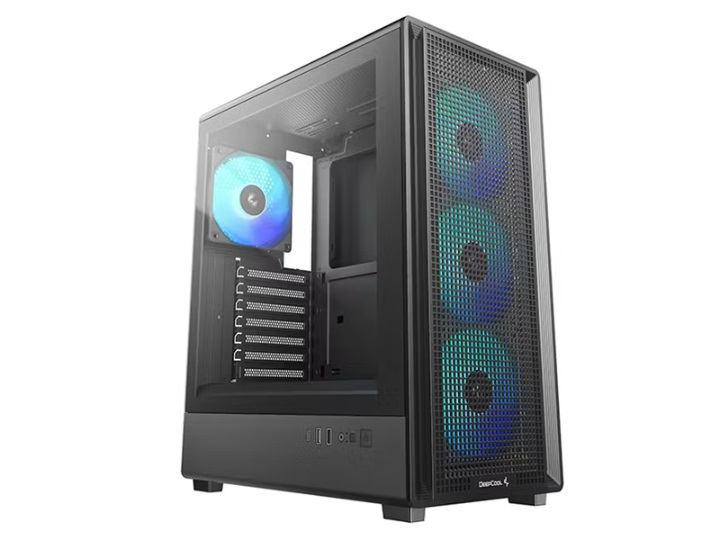 Компьютерный корпус DeepCool CC550 4F формата Mid-Tower представлен в России